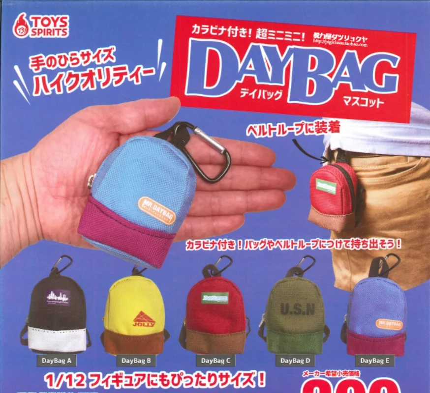 

Original Kawaii Capsule Toys Spirits Gashapon Figure Cute Gacha Mini Everyday Backpack Miniature Keychain Anime Kids Gift