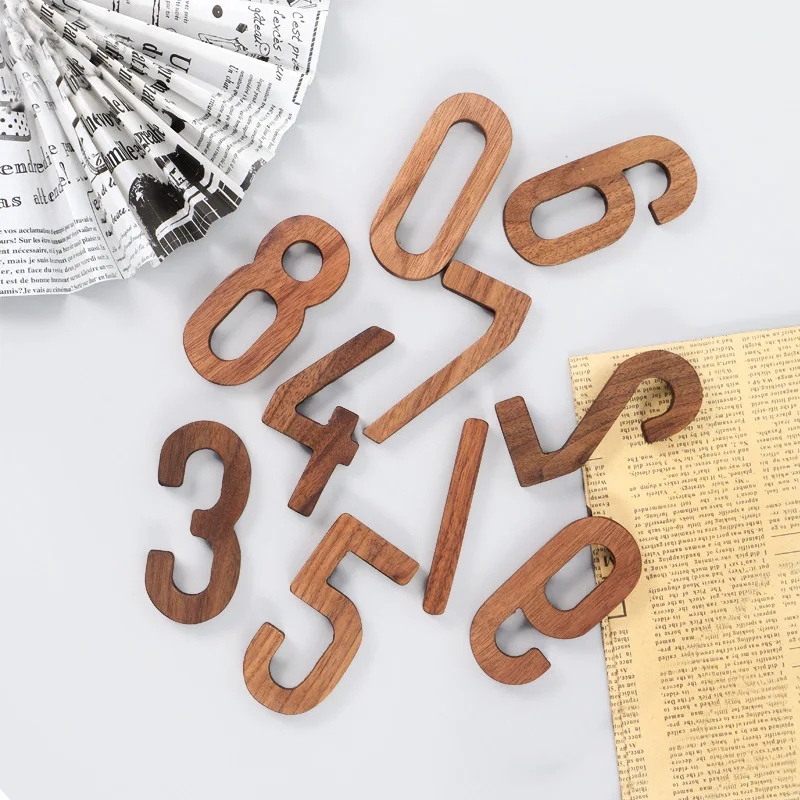 

Letter Ornament Burr-free Smooth Surface Unpainted Nordic Style Wooden Alphabet Block DIY Home Wall Decor Photography Prop