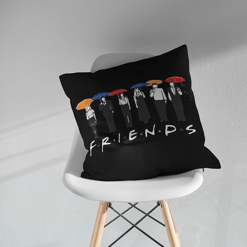 

Friend Print Pillowcase Pillow Case Car Chris Pillow Cover Sofa Chair Cushions 85