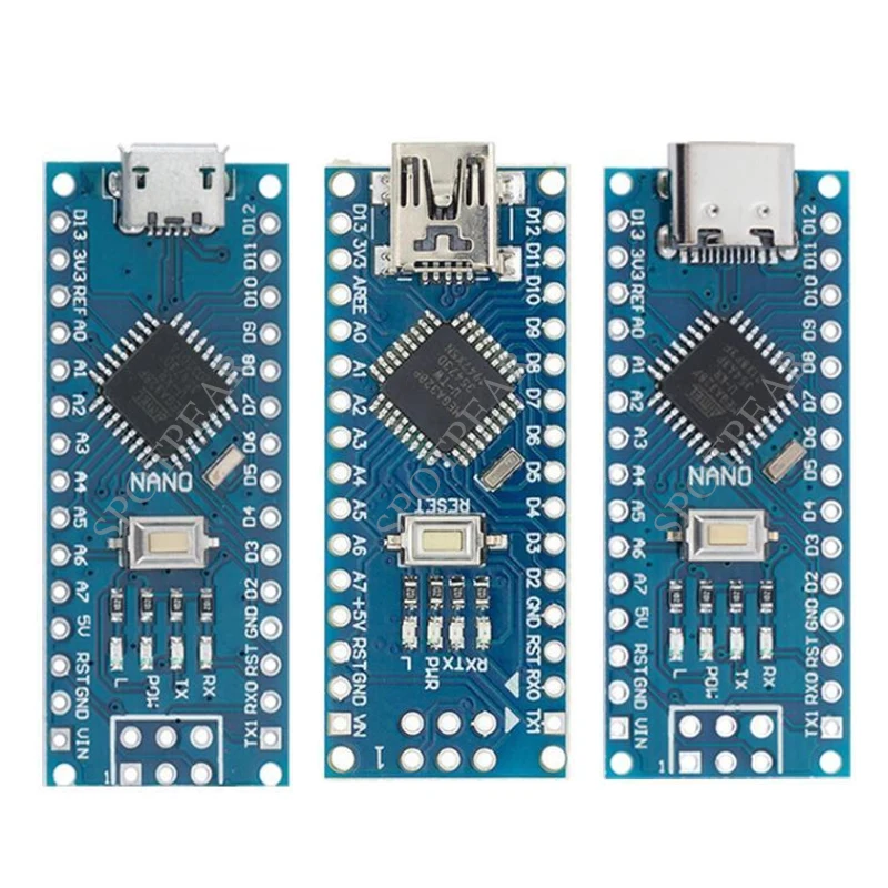 

Nano for Arduino Atmega168p Atmega328P With the bootloader Compatible Nano 3.0 controller CH340 USB driver 16Mhz