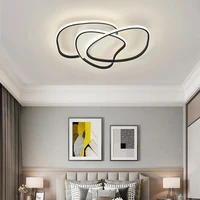 ouqi new led chandeliers ceiling light dimmable for living room bedroom dining room kitchen creative led ceiling lamp modern