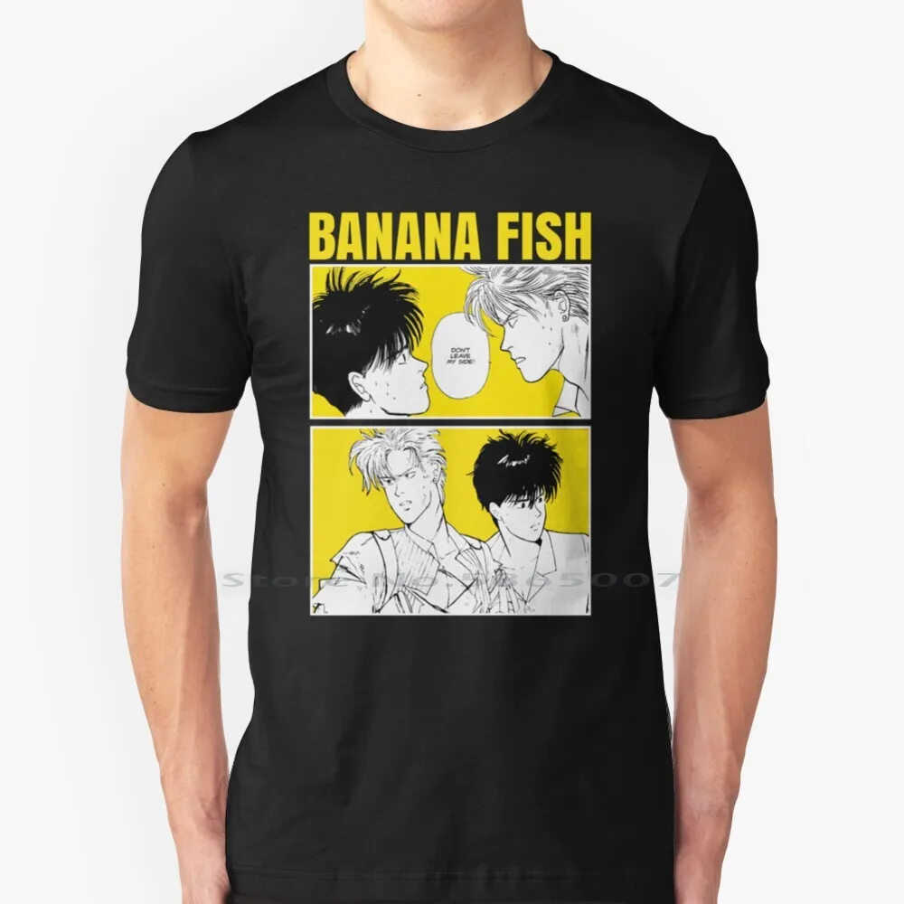 

Banana Fish T Shirt 100% Cotton Banana Fish Big Size 6xl Tee Gift Fashion