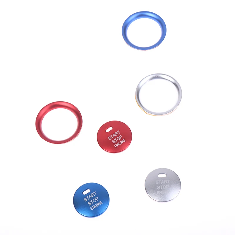 5 шт. наклейка переключателя автомобиля старт стоп двигатель зажигание кнопка