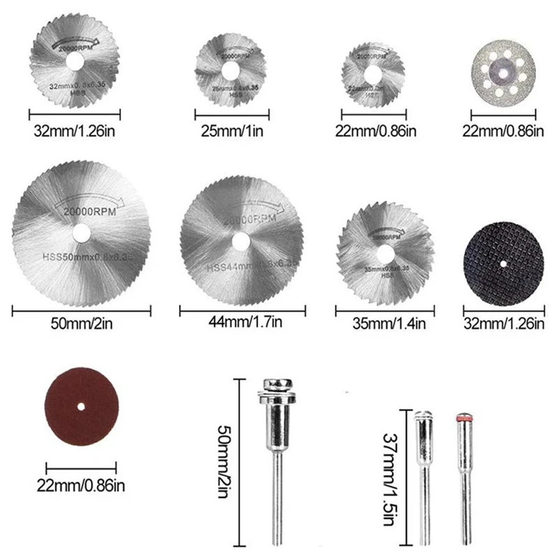 Акция! Набор лезвий для мини циркулярной пилы полимерные отрезные диски Алмазное