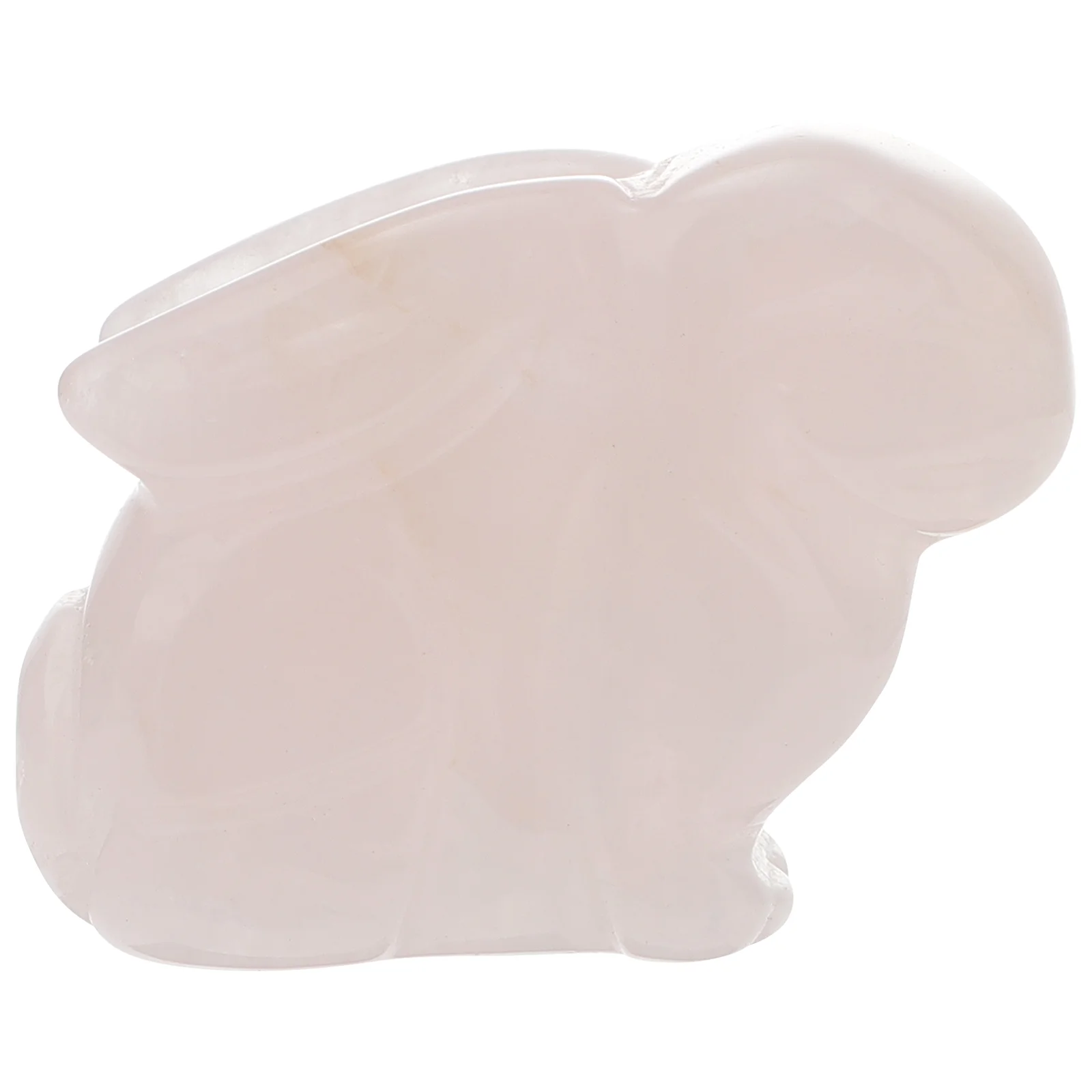 

Desktop Decor Rabbit Figures Toys Crystal Bunny Figurine Decorative Figurines Statues Easter Miniature Carved Jade Ornament