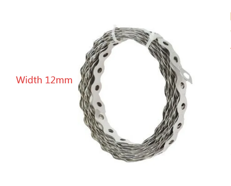 

Металлические кабельные стяжки JJ297 10 м 12/17/26 мм