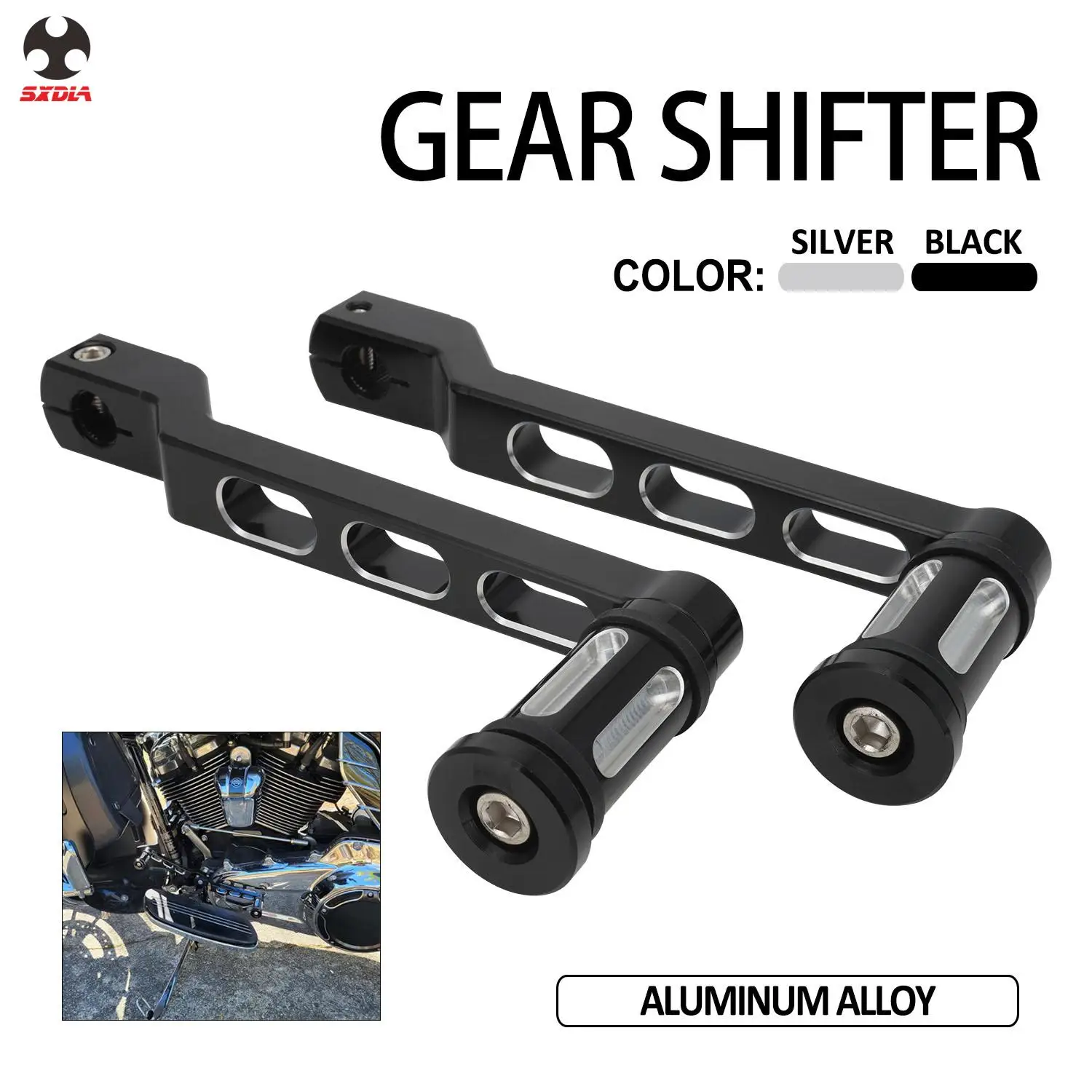 

Motorcycle Gear Shift Lever Shifter Pedal For Harley FL Softail 1986-2022 Touring FLHT FLHX FLTR FLHR 1988-2022 Tri Glide Trikes