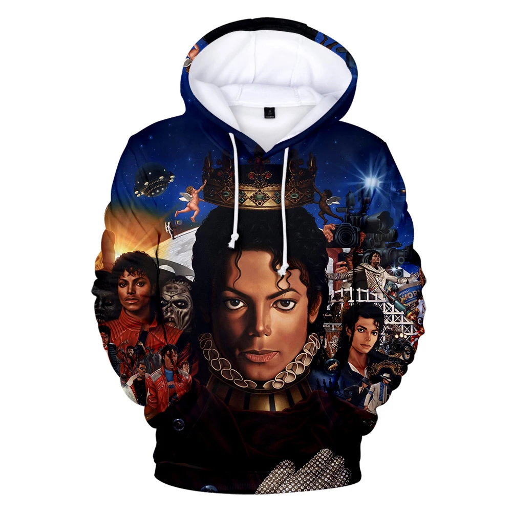 

Spring/Fall 2023 Tribute to Superstar Michael Jackson 3D Hoodie Fashion Men's Sweatshirt Hot Sale Men's Women's Sweatshirt