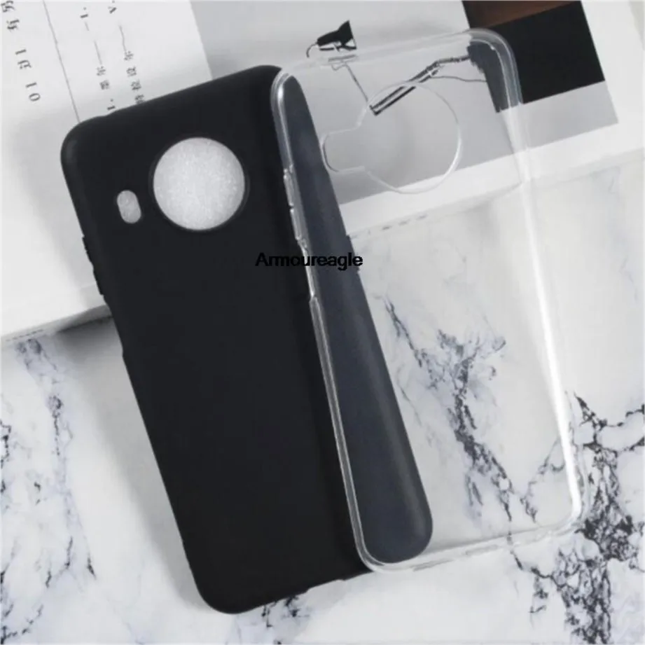 Чехол для Nokia x20 x10 мягкий ультратонкий силиконовый черный чехол из ТПУ защитный x