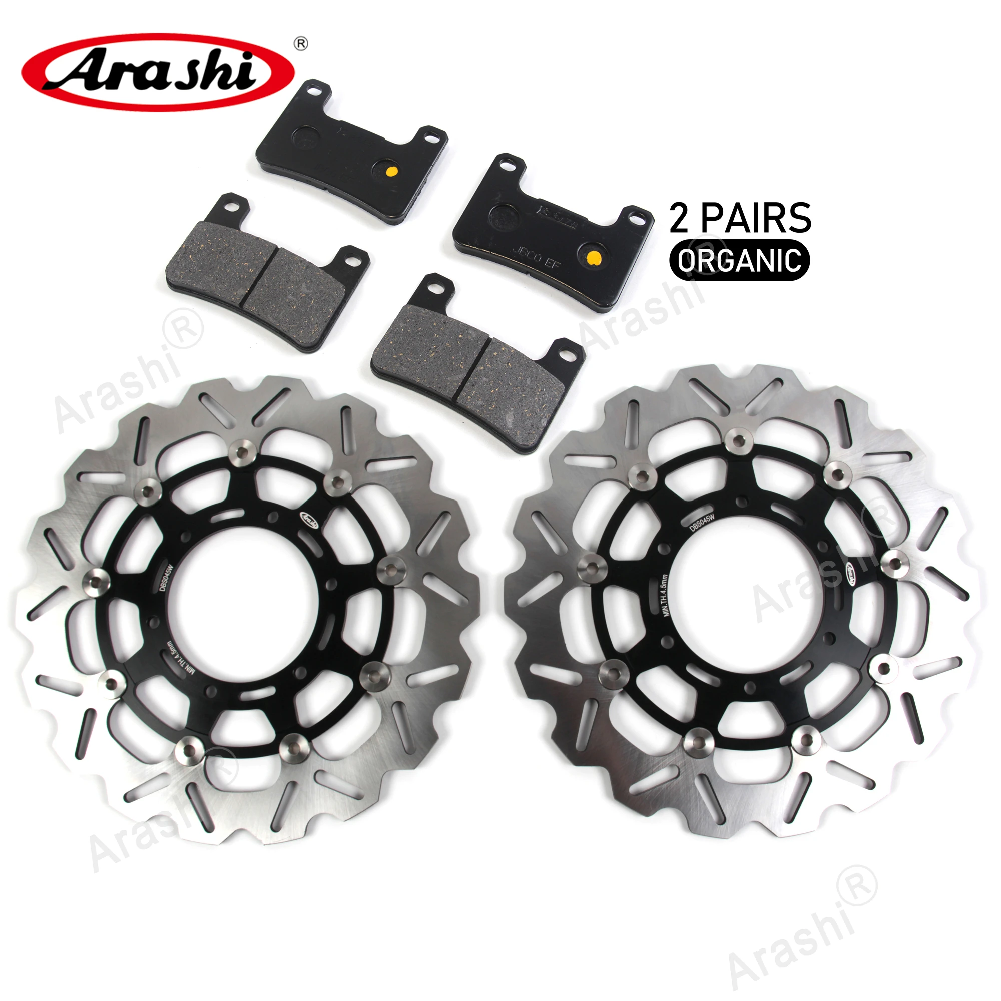 Передние тормозные дисковые колодки Arashi с ЧПУ для SUZUKI GSXR GSX-R GSX R 600 750 2008 2009 2010 GSXR600