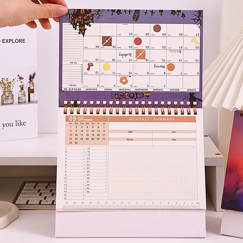 Настольный календарь 2025 эстетический планировщик настольный для офиса