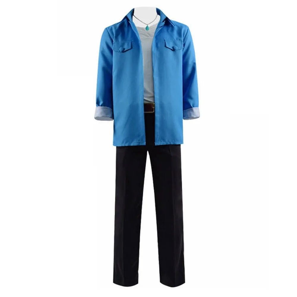 Унисекс аниме Cos JYUNTA AZUMAYA косплей костюм униформа нестандартного размера