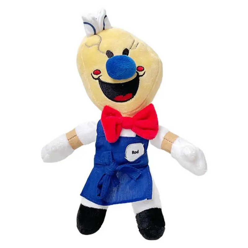 

Плюшевая игрушка «мороженое», мультяшный персонаж из мультфильма «ужас», мягкая и удобная кукла, игрушка для Хэллоуина, подарок для детей, 25 см