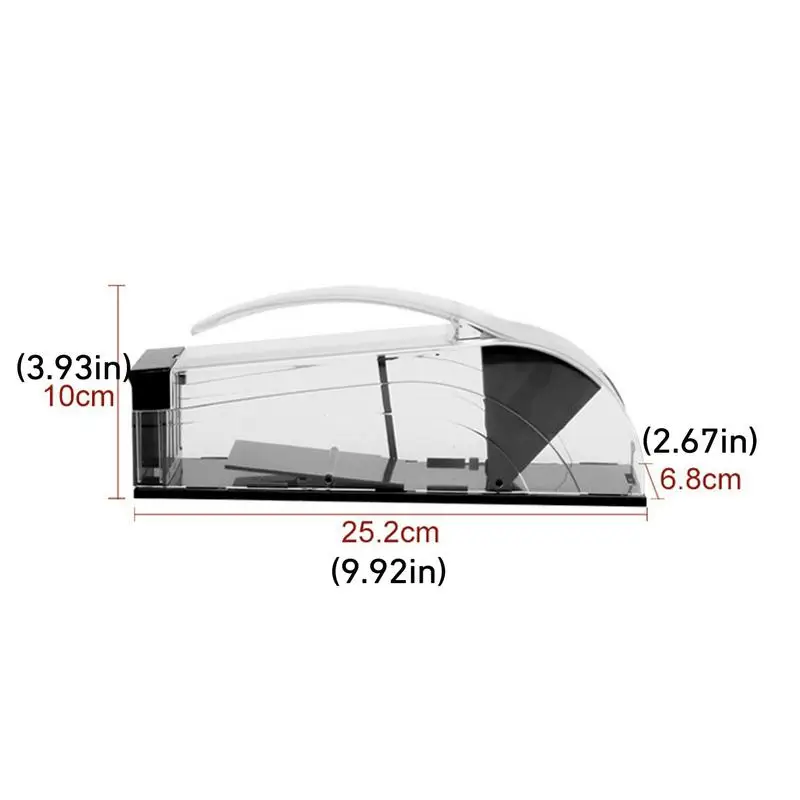Прочная гуманная многоразовая пластиковая ловушка для грызунов без сенсорного