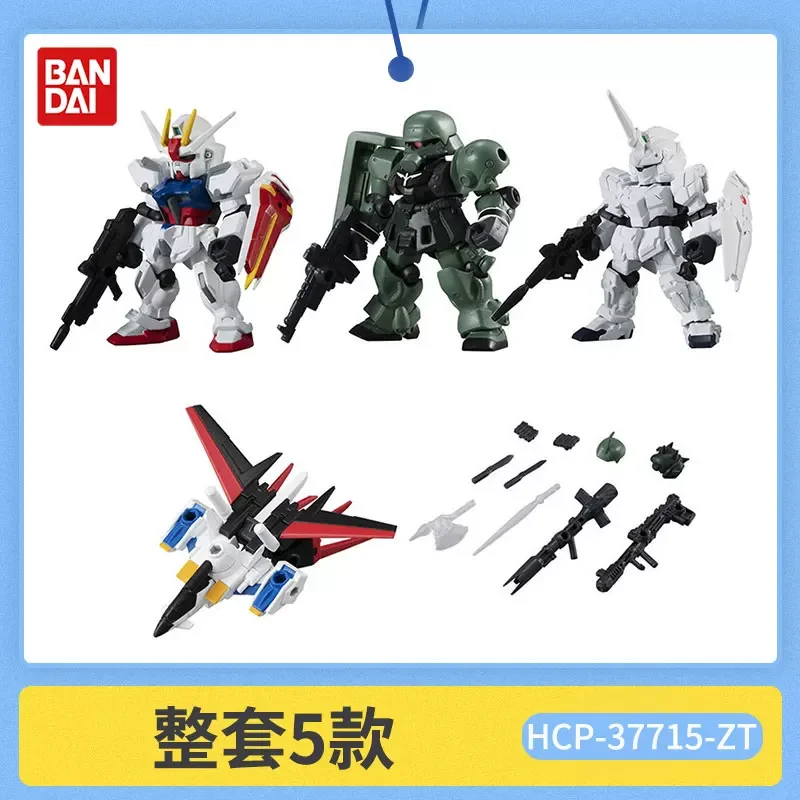 Фото Коллекционные сборные модели Bandai в наличии: полная серия капсульных игрушек RX-78, Strike, Hi-Nu, Wing, Astray, Zz, Barbatos для любителей аниме №3