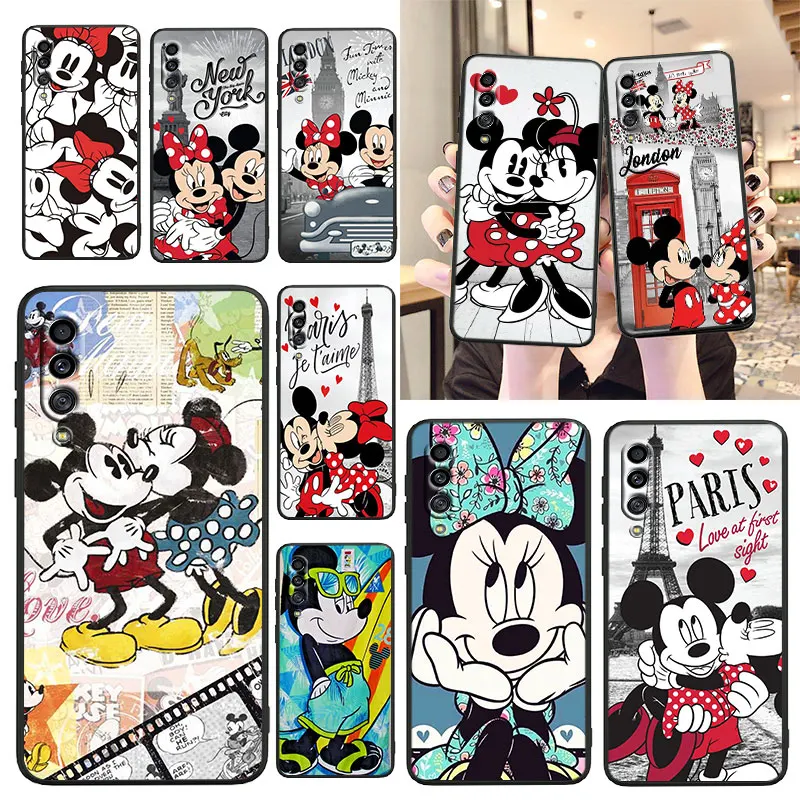 

Disney Cute Minnie Mickey Phone Case For Samsung Galaxy A32 A52 A52S A72 A02 A22 A03 A02S A03S A13 A03 A53 A33 A73 A23 A13 Black