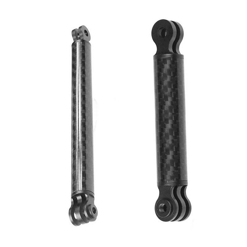 

2 Pcs Helmet Extension Arm Selfie Hand Grip Tripod Adapter Rod Lengthen For Gopro Insta360 One XR Bracket, 257Mm & 98Mm