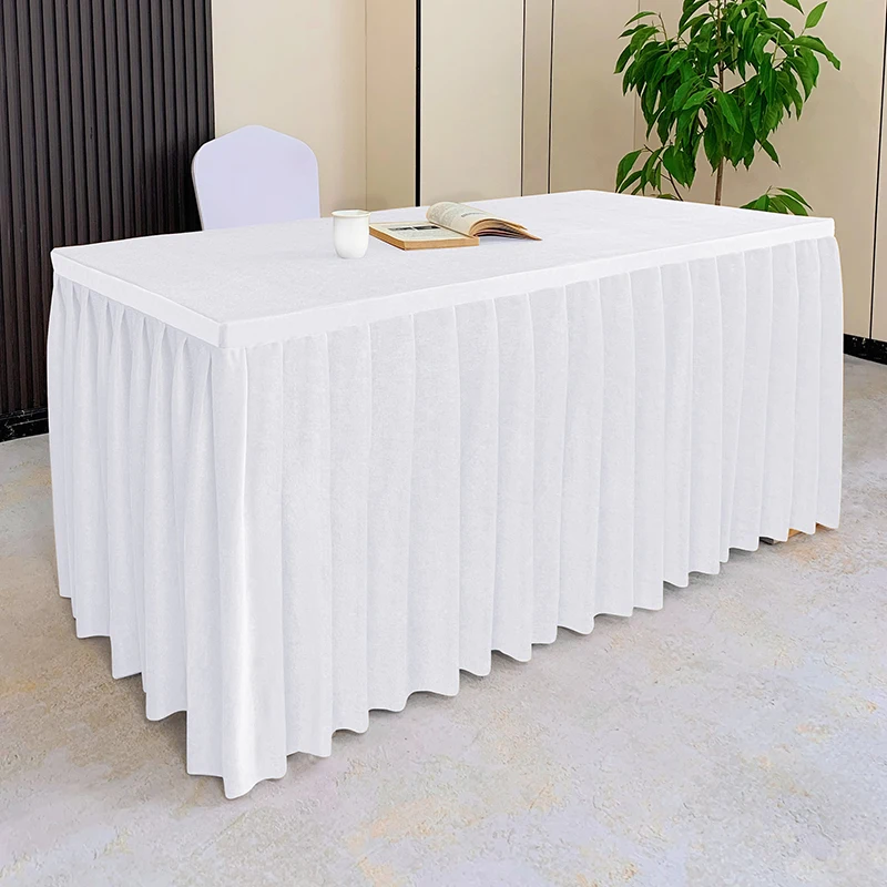 

Бархатная скатерть белая полиэстер/хлопок