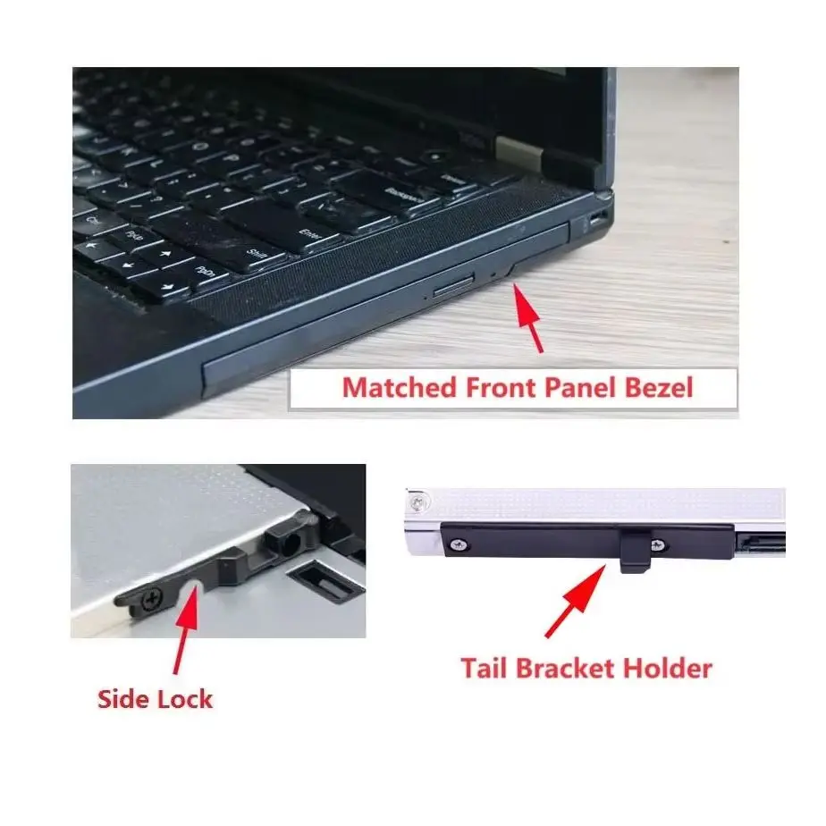 Сменная лицевая панель оптического привода для Lenovo ThinkPad T400 T400s T410 T410s T410si T410i T420s T420si T430s T430si (art.: 3920da197343e) - 3920da197343e