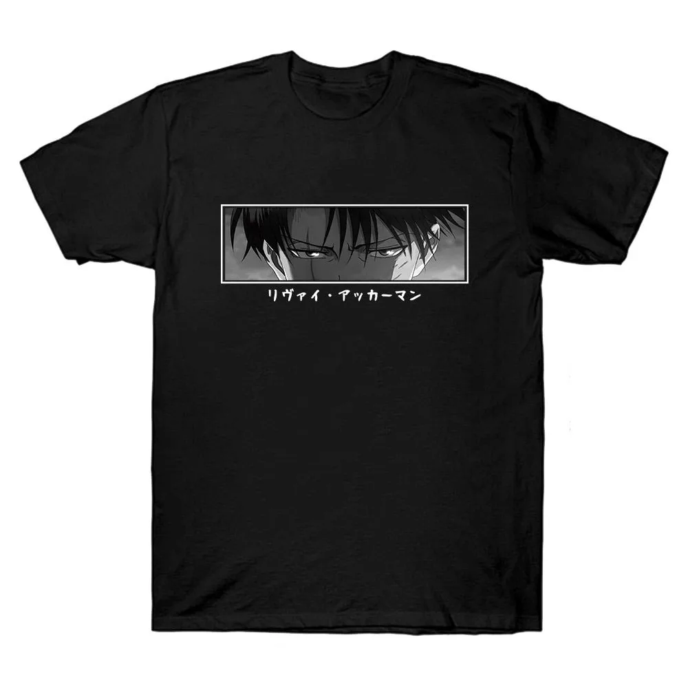 Anime Attack On Titan Eyes Men/Women T-Shirt Women Harajuku Harajuku Manga Tops Cotton Tee Streetswear T-Shirt For Men