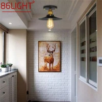 86light american style ceiling lamp industrial retro led fixtures decorative for corridor indoor lighting
