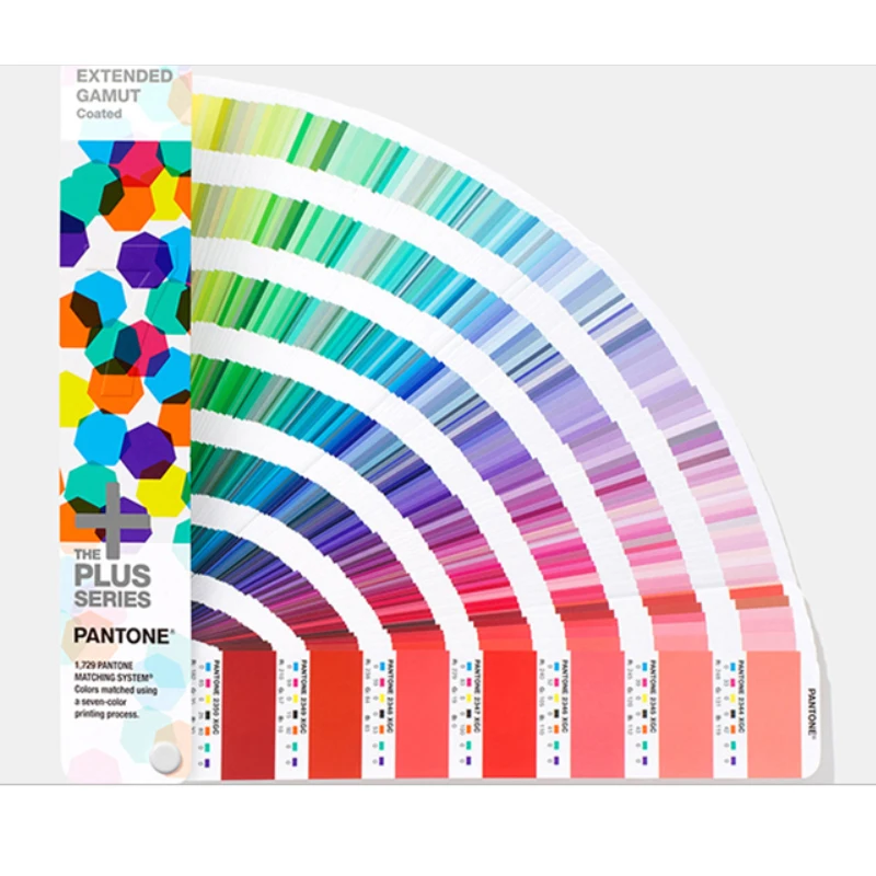 

1867 цветов s Pantone расширенный диапазон калибра с покрытием GG7000 международный стандарт CMYKOGV печатная цветная карта графический дизайн