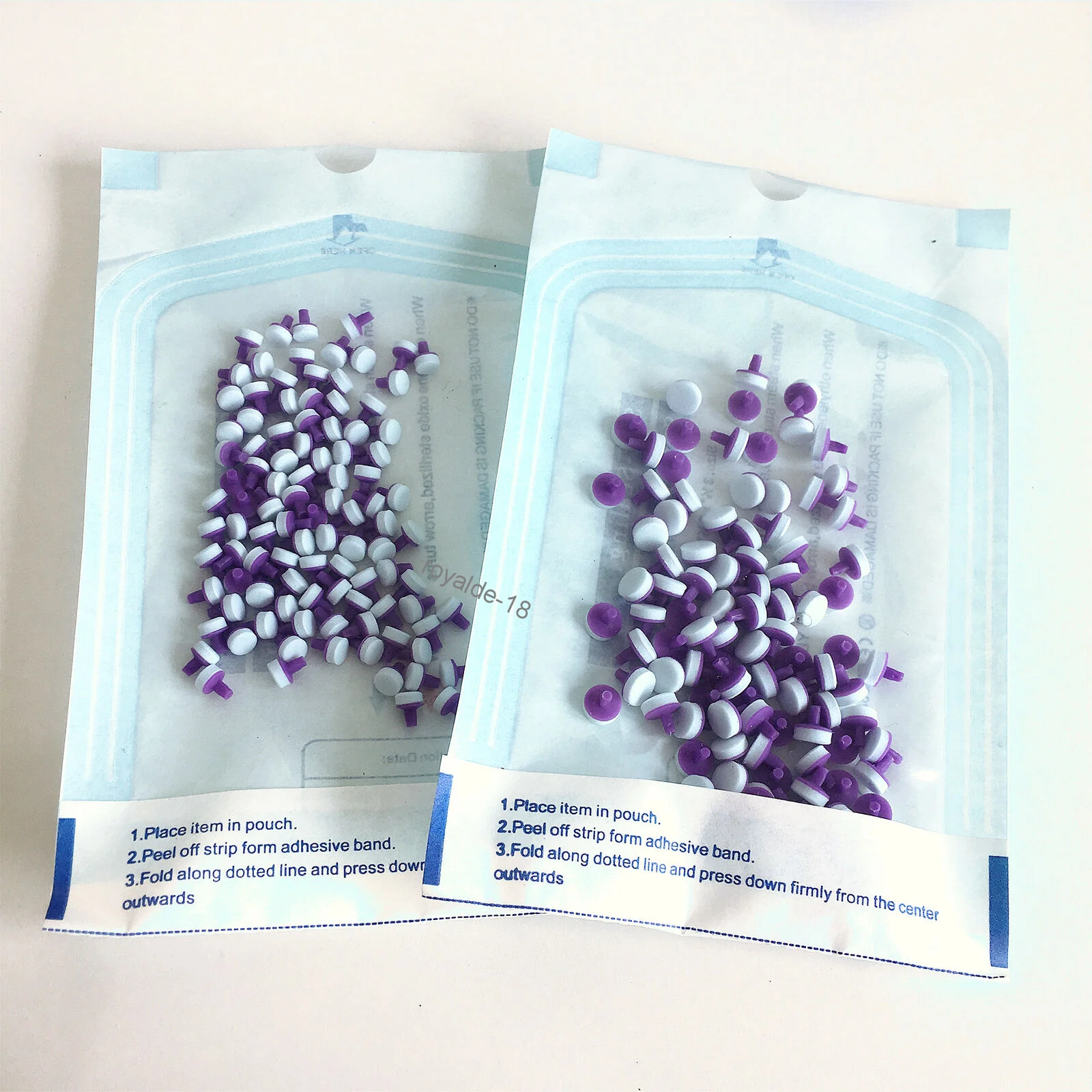 

Стоматологическая композитная светоотверждаемая полимерная ручка пурпурная поролоновая подкладка антипригарная фанерная подкладка 4 мм/6...