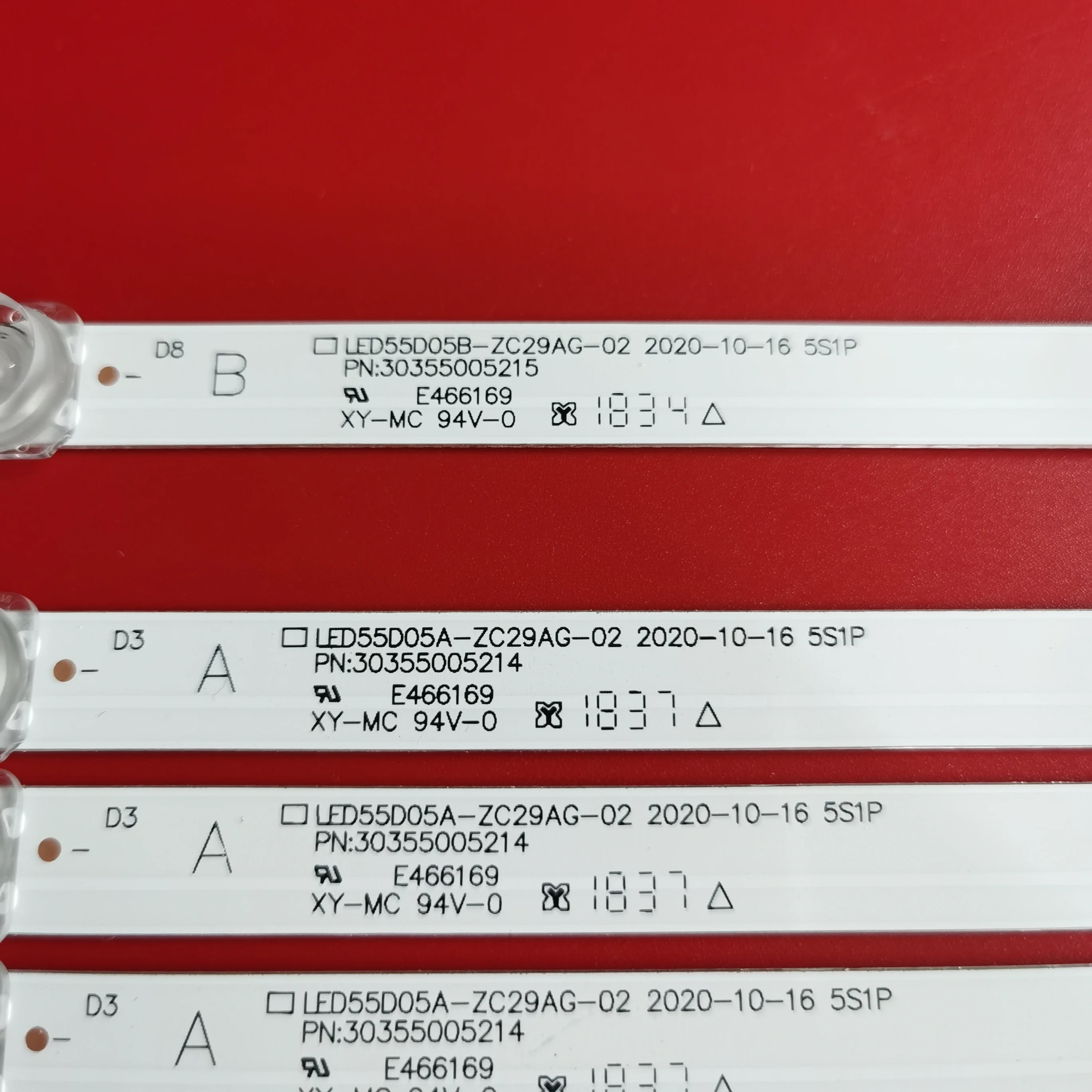 Светодиодная лента для подсветки MI L55M5-A2 AZ LED55D05A-ZC29AG-02 LED55D05B-ZC29AG-02 DLALU55C51 LS55AL88A81TK55ZM LC546PU1L01 KX55 (art.: 3920bda80609c) - 3920bda80609c