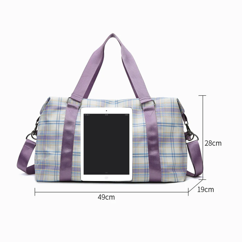 2022 Sac A Main 3-in-1 Large Capacity Travel Duffel Bag Waterproof Oxford Shoulder Bag Foldable Handbag Unisex