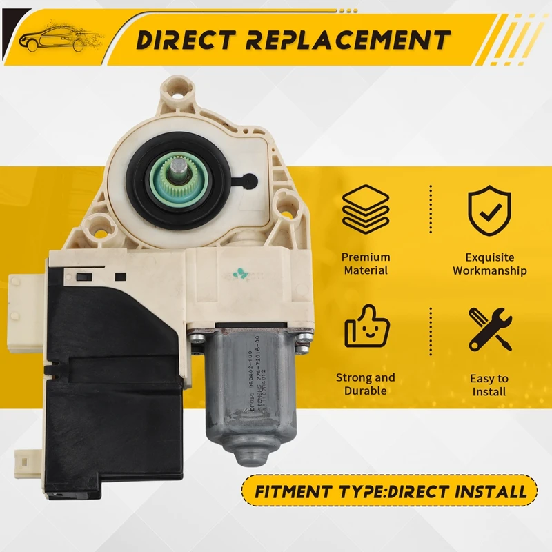 Двигатель для стеклоподъемника левого переднего стекла в сборе 9221CH Peugeot 307 T5