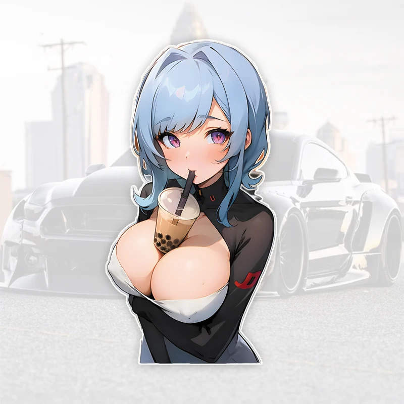 

Японская Сексуальная Мультяшная Аниме Наклейка Для Автомобиля, Мотоцикла, Компьютера, Холодильника, Багажа