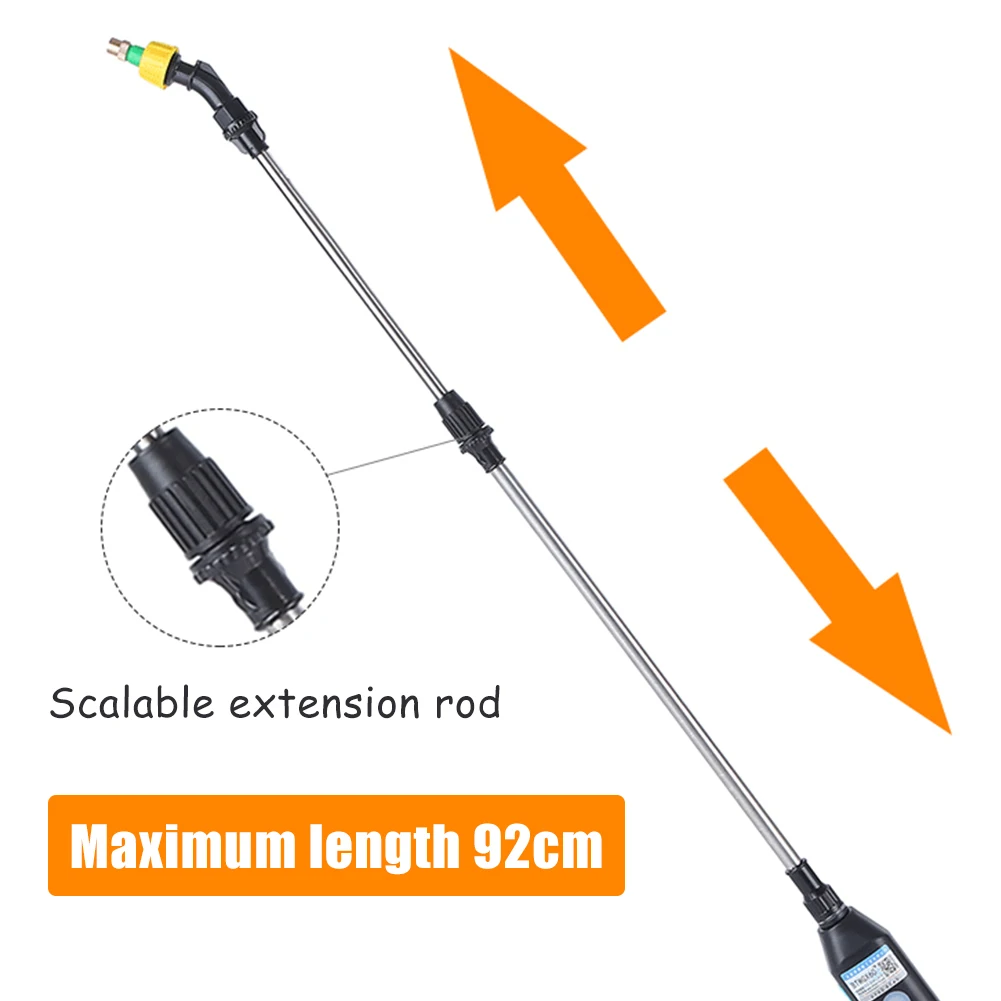 Электрический распылитель сорняков 5л с телескопическим стержнем ручной