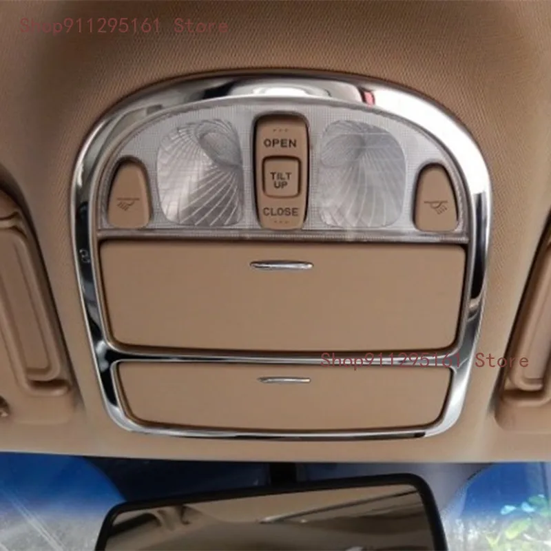 

Купольсветильник лампа для чтения на крыше салона автомобиля, крышка лампы, отделка, стикер для стайлинга автомобиля, подходит для Hyundai Santa fe 2006-2012