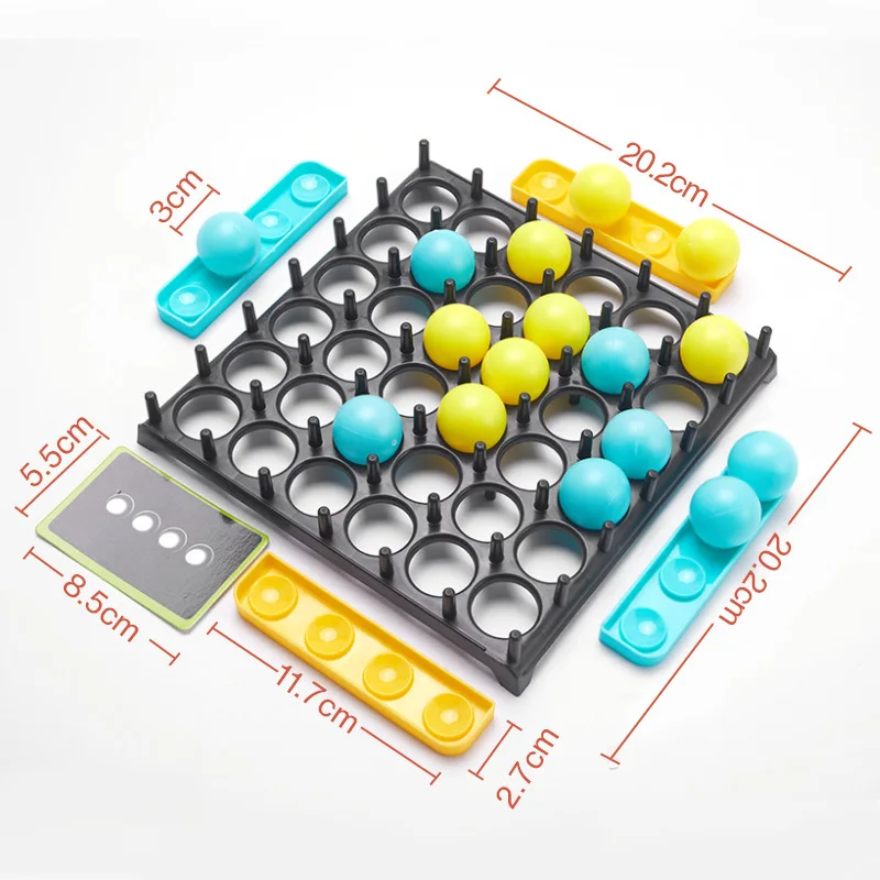 Продажа 1 Набор прыгающий мяч настольные игры прыгающая игра активирующая мяч игра для детей семья и вечерние настольная прыгающая игрушка прыгающ...