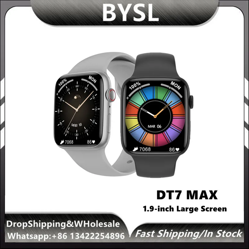 

Смарт-часы DT7 MAX(DTNO17) с GPS-треком, Bluetooth, голосовым помощником, монитором здоровья, спортивные музыкальные Смарт-часы PK DT7 W27MAX