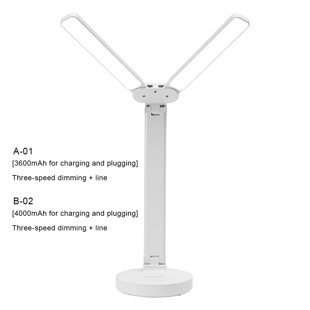 

Настольная лампа для чтения для студентов, светильник с ярсветильник для дома, спальни, гостиной, общежития, 4000 мАч