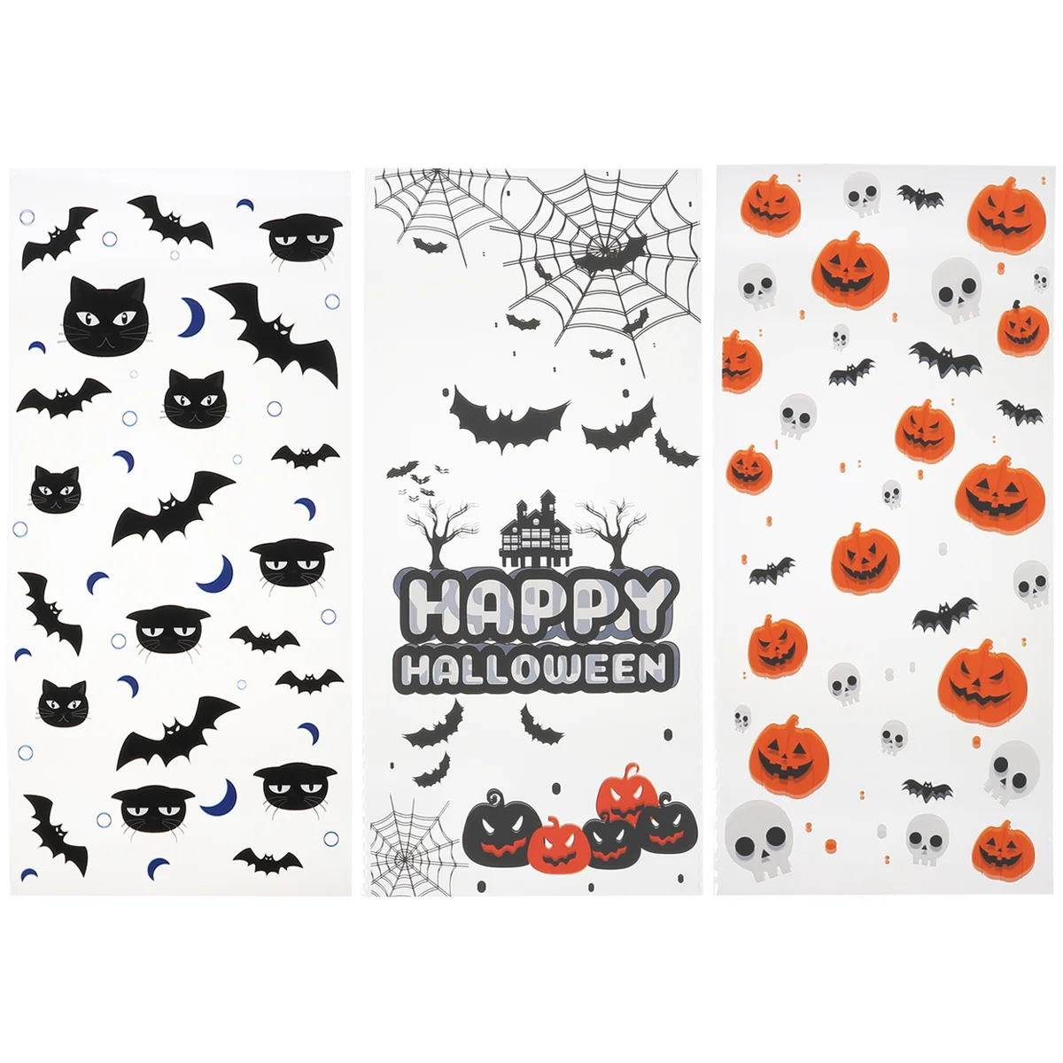 

1 Set Transparent Holiday Candy Holder Packing Bag for Candy Cokkies