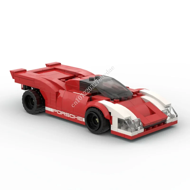 

268PCS MOC Speed Champions Porsches 917k Sportscar Model Building Blocks Technology Bricks DIY Creative Assembly Kids Toys Gifts