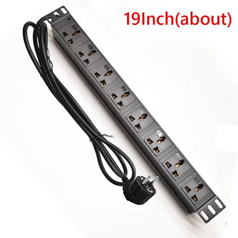 Сетевой фильтр Pdu 19 дюймов настенное крепление розетка для дома и офиса