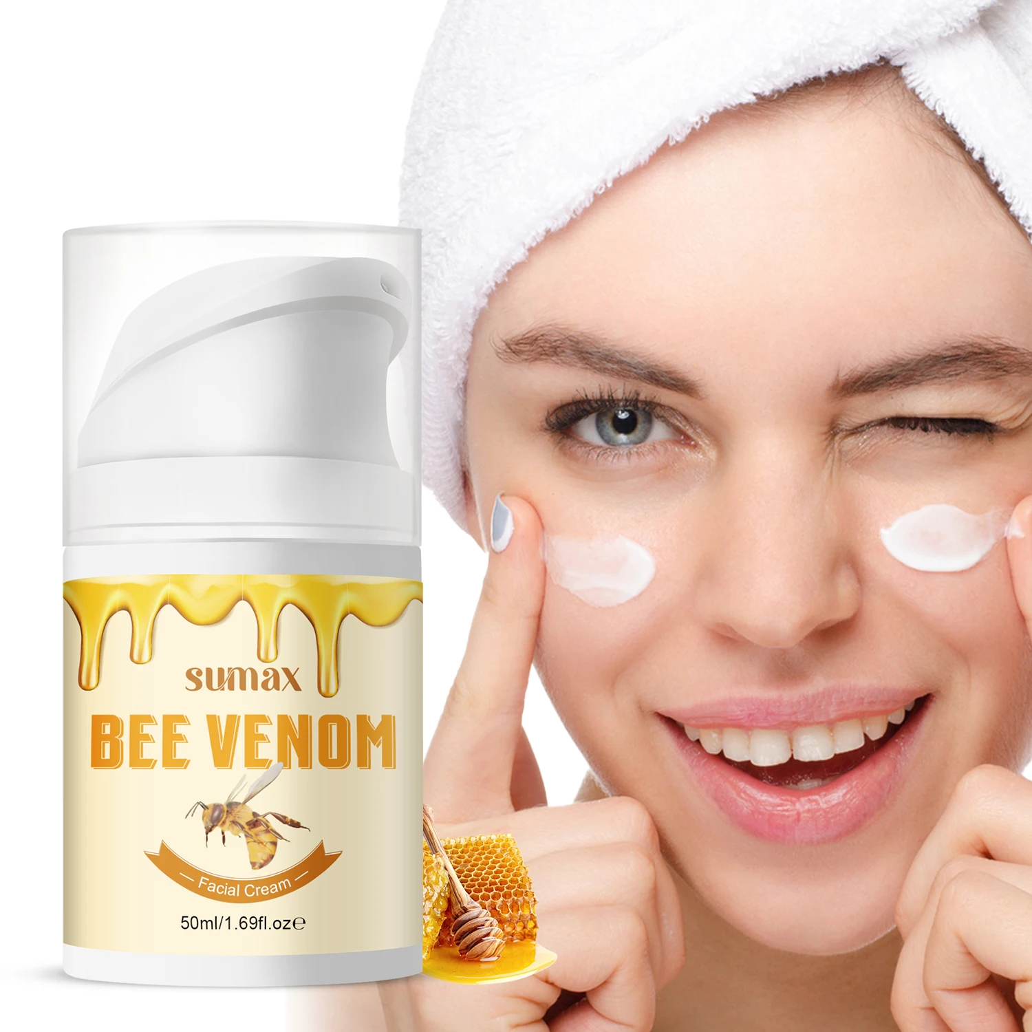 Sumax BEE VENOM Крем для лица Пресс-крем Очистка Отбеливание и осветление кожи