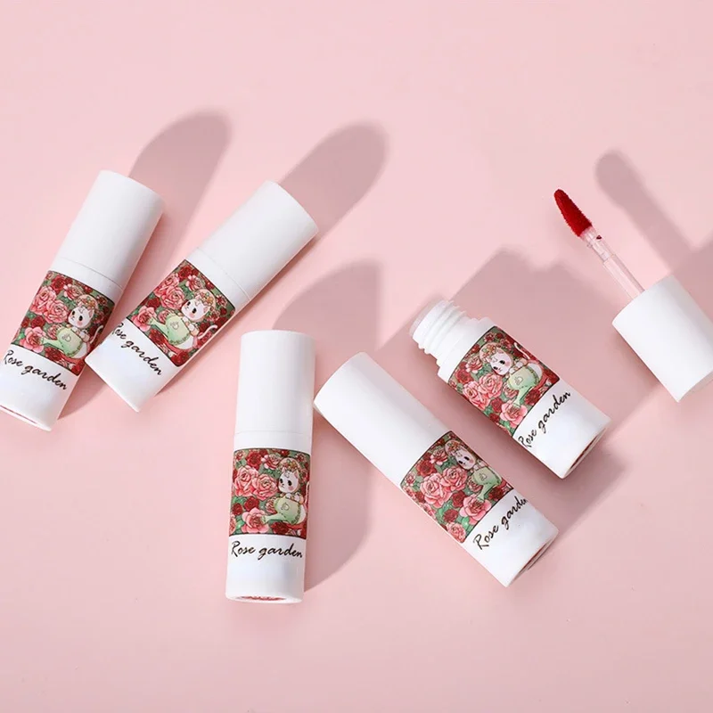 Матовая жидкая губная помада Rose Garden водостойкий нюдовый блеск для губ стойкий