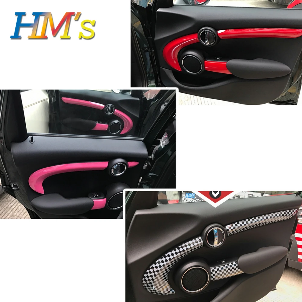 Для MINI Cooper F55 Автомобильная дверь антицарапающаяся декоративная наклейка крышка