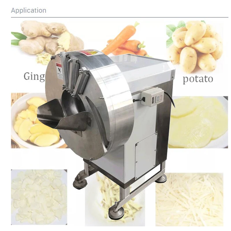 

Multi-functional type vegetable slicer banana slicing chips cutting machine