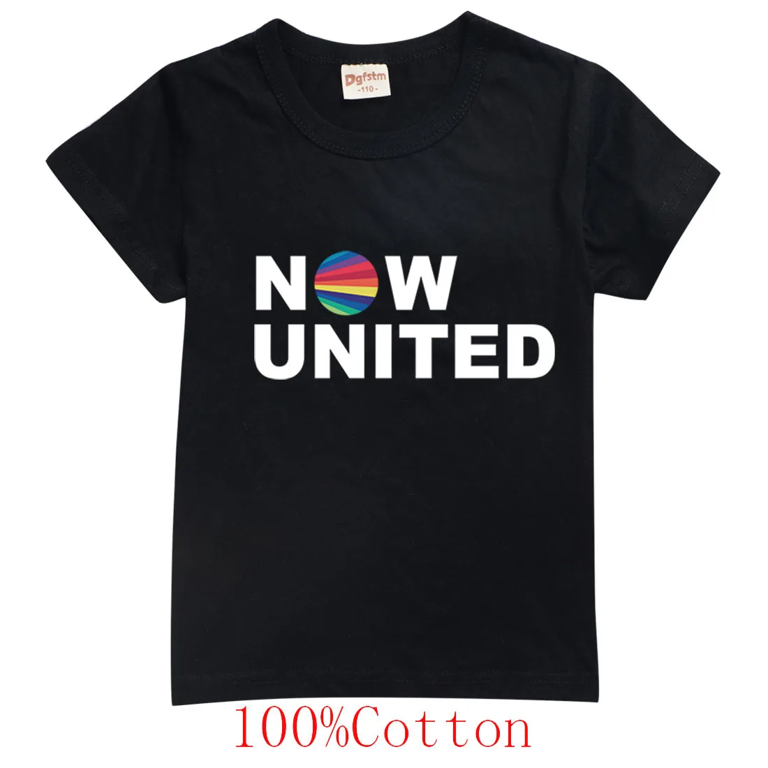 

Fashion Now United T Shirt Kids Group Aesthetic Graphic Printed T-Shirts Boys Summer Streetwear Toddler Girls Short Sleeve Tops