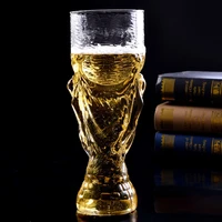 hot 500ml drop resistant plastic beer mug 2022 world cup beer mugs high quality hercules glass whiskey cup for bar party home