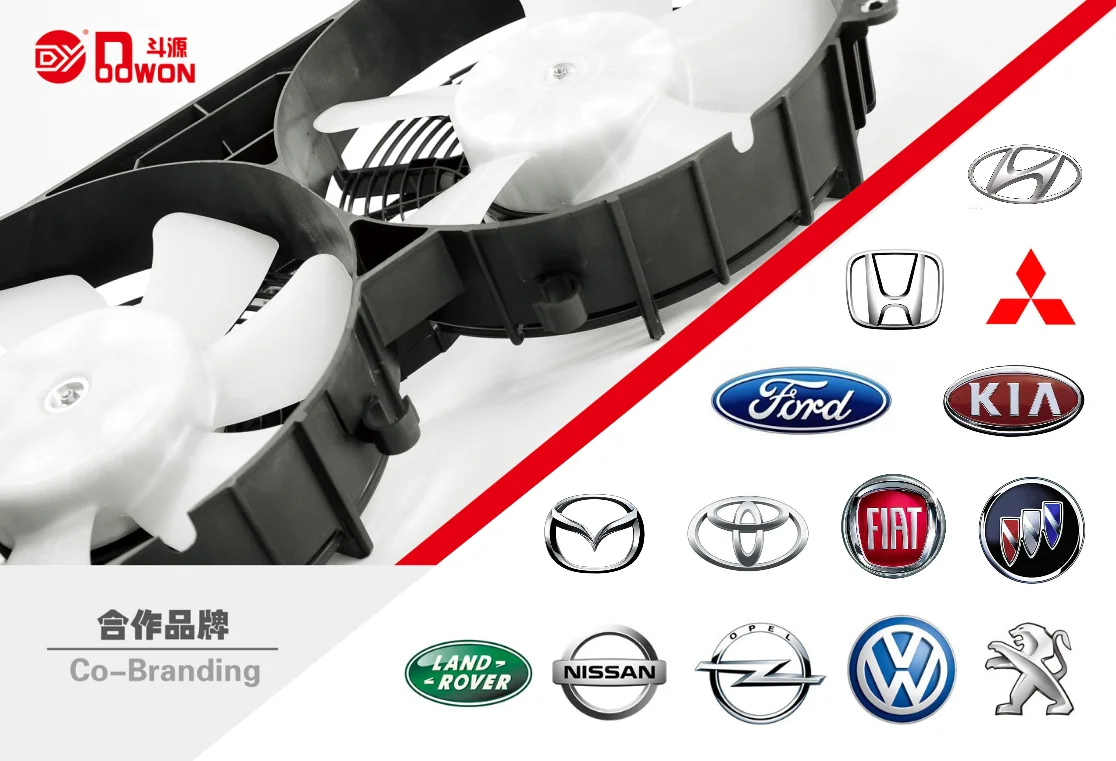 Северная Америка горячая Распродажа Охлаждающие вентиляторы радиатора для Rad