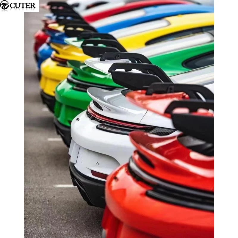911 992 GT3 стильный задний спойлер из углеродного волокна, стеклянное крыло из волокна для Porsche 911 992 Carrera, комплект кузова автомобиля (art.: 3920bbf826ef4) - 3920bbf826ef4