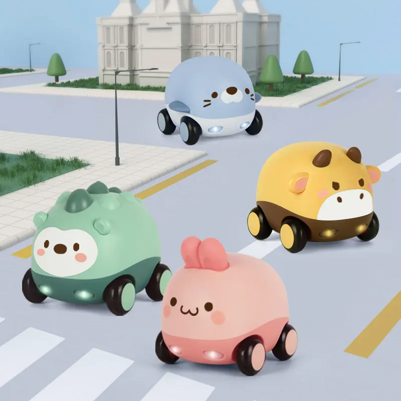 

Montessori Baby Musical Car Toy for Toddler 0 12 Months Mini Car Toy for Boy 1 Year Old Girl Children Birthday Gift Car Kids Toy