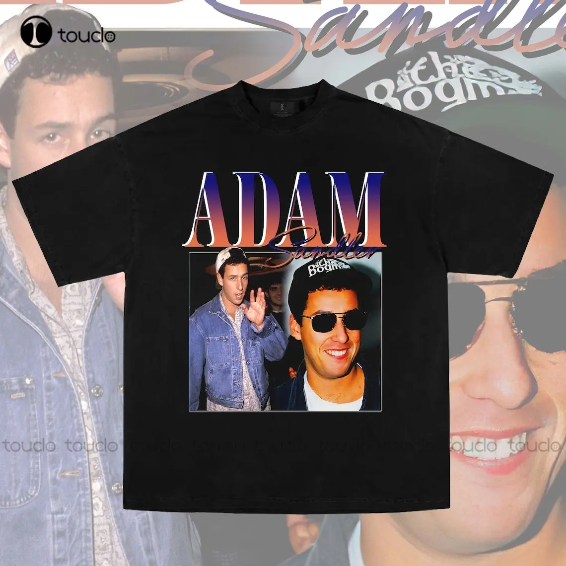 

Дизайнерская мужская футболка с изображением Адама сандлера, индивидуальные футболки для подростков, Футболки унисекс с цифровым принтом, забавная уличная одежда с рисунком из мультфильма