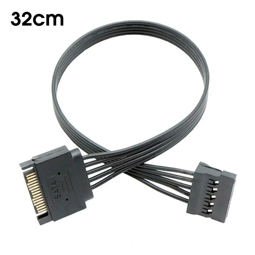 

Transmit Data Compact 15Pin SATA to 1 Extending Hard Drive Cable for Data